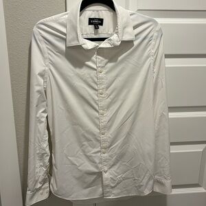 Express White Button Down